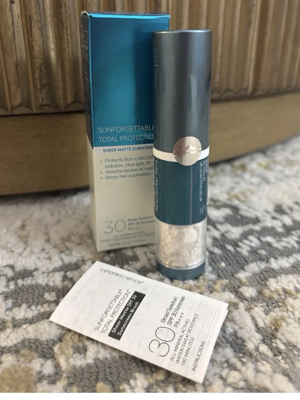 Colorescience Sunforgettable Total Protection Sheer Matte Sunscreen Brush SPF 30